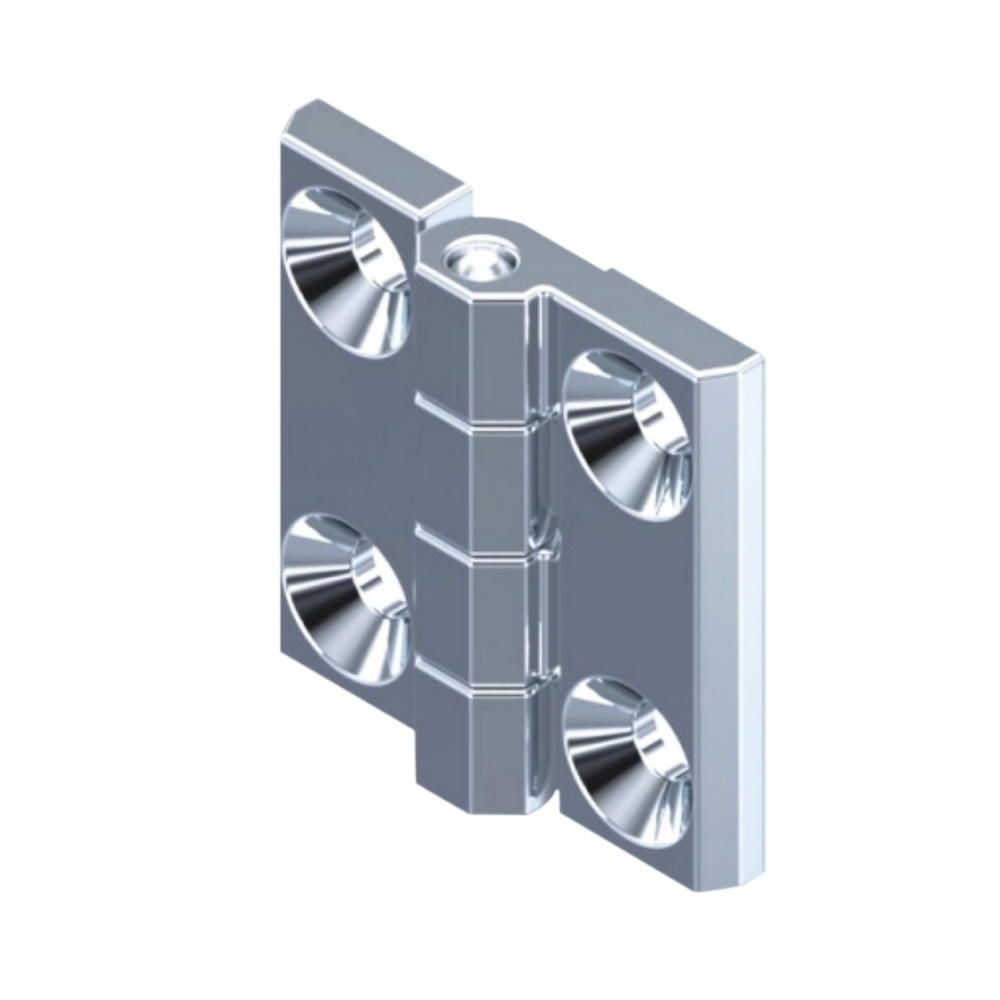 Bisagra de puerta de gabinete industrial de 50 * 50 mm