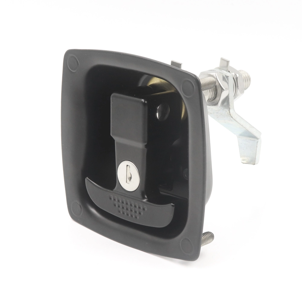 Cerradura de leva con mango en T y paleta empotrada para vehículos recreativos